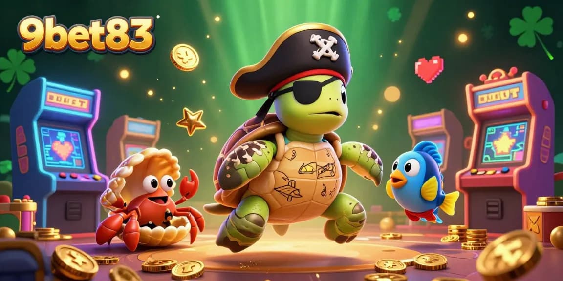 Engage with exciting gaming adventures at 9bet83, featuring vibrant characters and rich casino elements!
