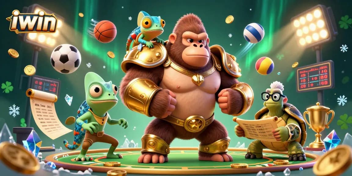 Witness the iwin sports betting strategy come alive with dynamic 3D characters and mesmerizing elements.