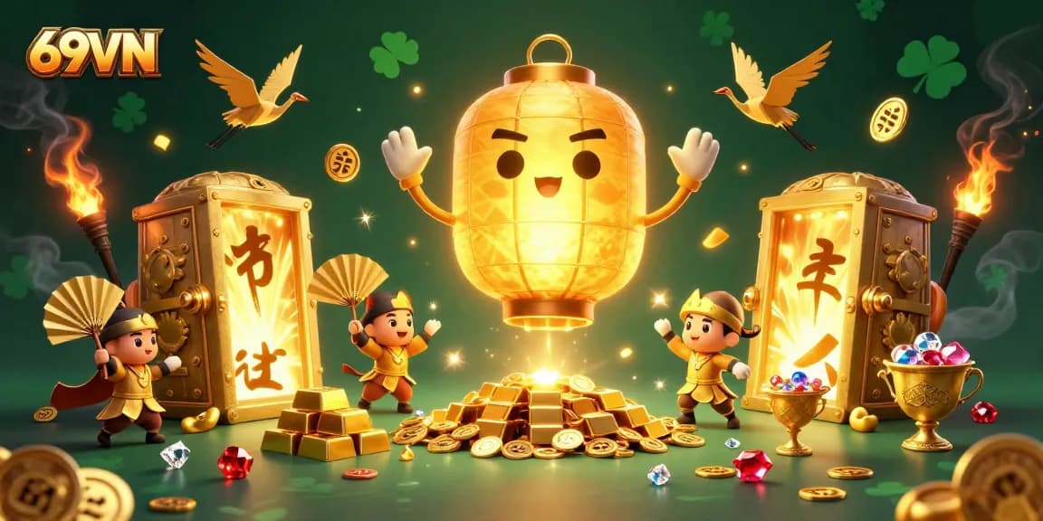 Experience thrilling casino adventures with 69VN, where golden spirits and treasure await!