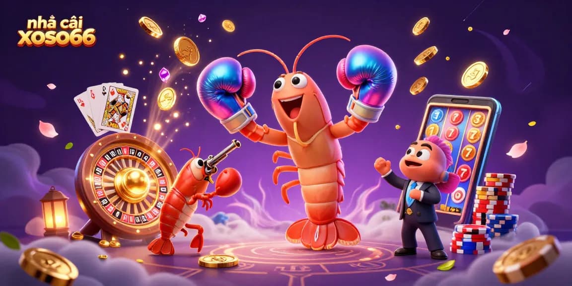 Spin the slots and win big at nhà cái xoso66 with a vibrant casino illustration.