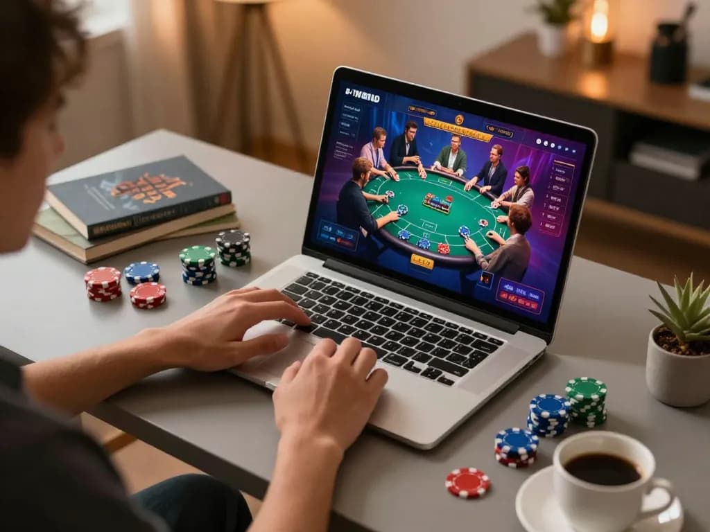 Engage in dynamic online poker action at Trang chủ Win678, showcasing an immersive gaming experience.