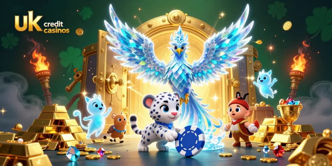 Experience thrilling action at uk credit card casinos with vibrant 3D characters, dazzling treasures, and interactive gaming elements.