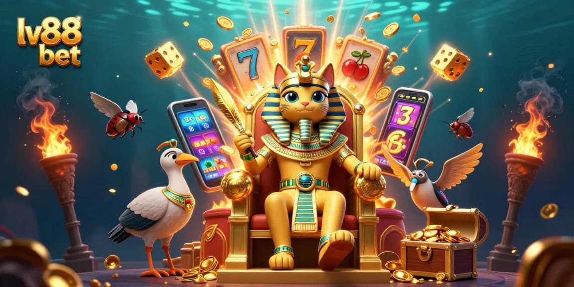 Experience thrilling wins at lv88 bet with a jackpot explosion and vibrant casino elements.