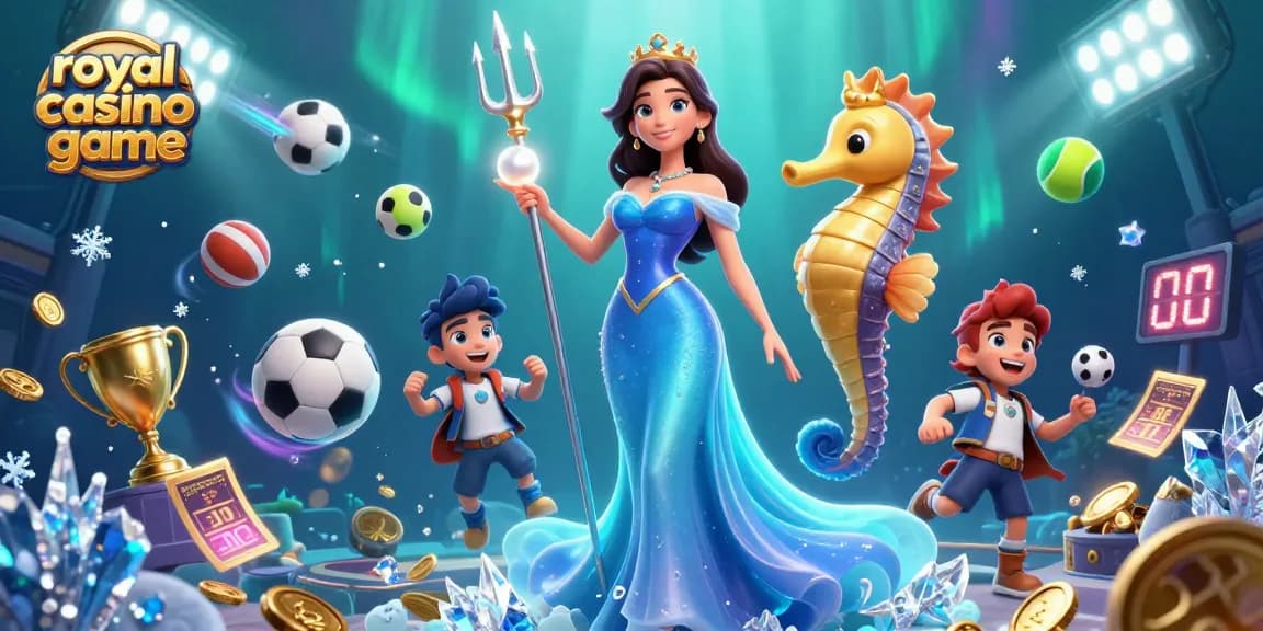 Experience the excitement of the royal casino game with immersive characters and dynamic casino elements.