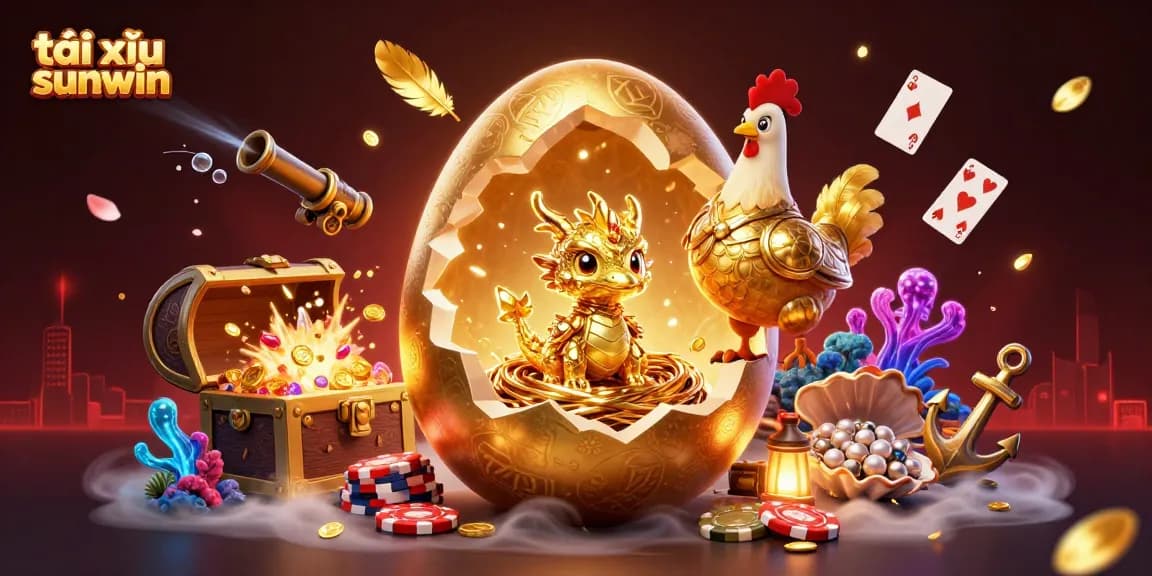 Play and win with tài xỉu sunwin featuring a captivating dragon and poker chips.