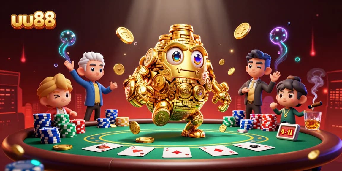 Engage with uu88's immersive adventures and win at poker with golden golems and vibrant casino elements.