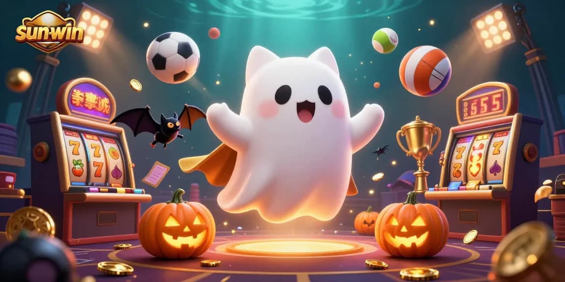 Engage in thrilling casino adventures with sun-win's vibrant characters in a dynamic scene.
