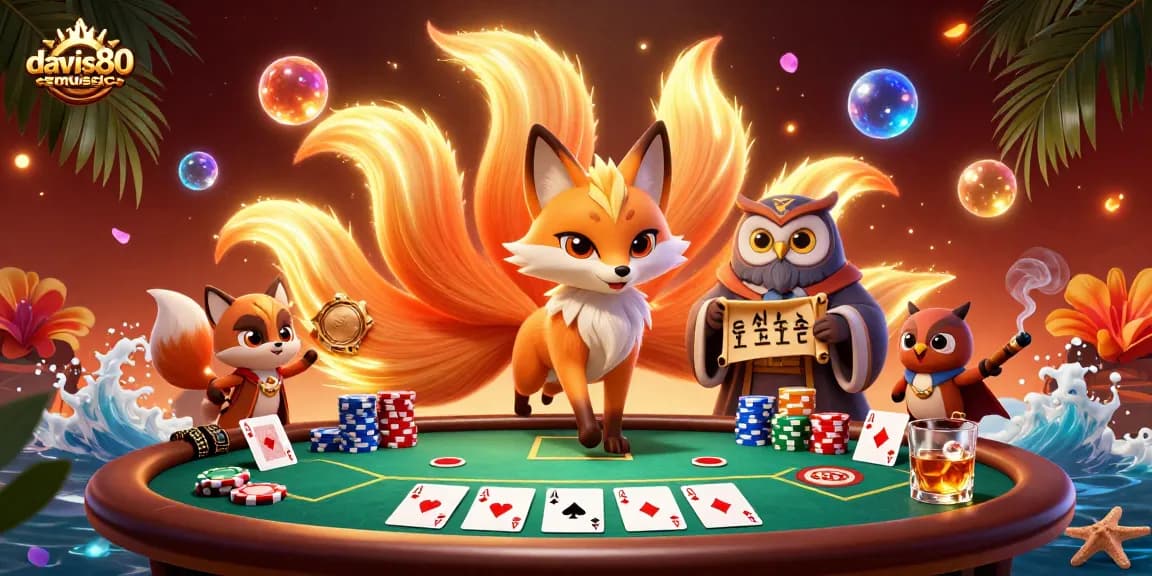 Engage with davis80smusic's vibrant online poker scene featuring colorful characters and dynamic gameplay.