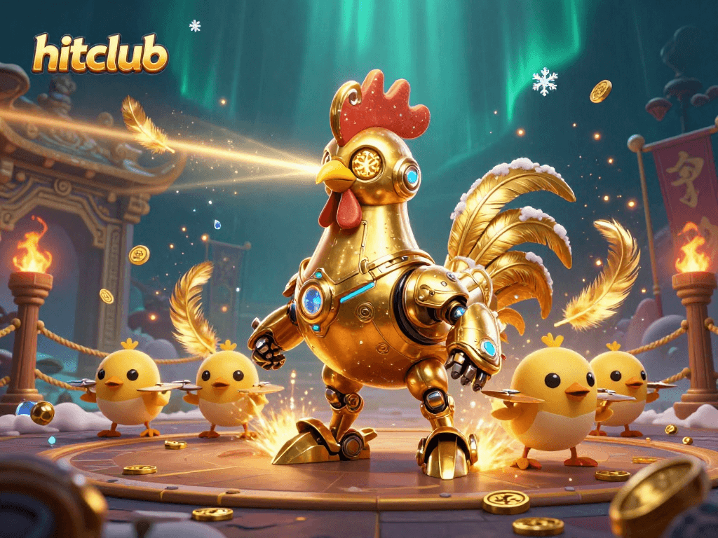 Engage with hitclub's thrilling gaming experience featuring vibrant characters in action.
