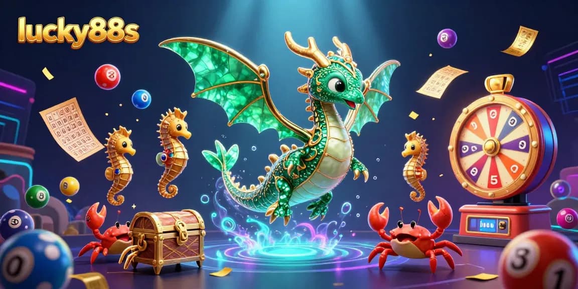 Experience winning excitement with lucky88s in a vibrant, underwater casino adventure.