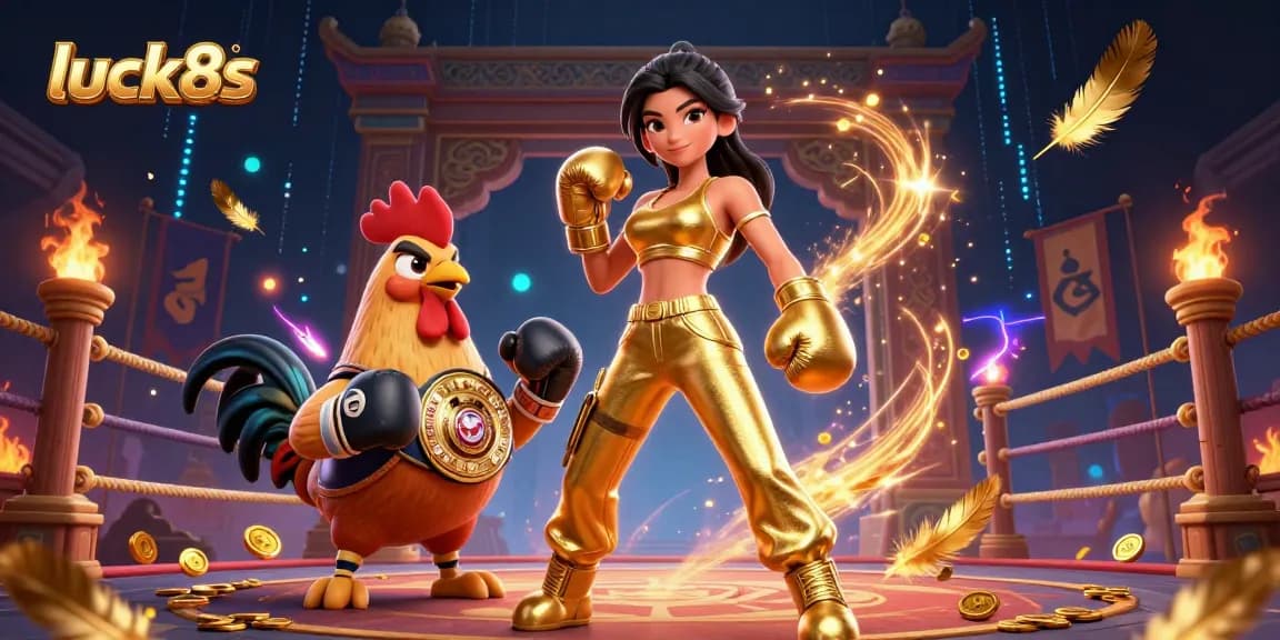 Win big with luck8s in an electrifying casino scene full of excitement.