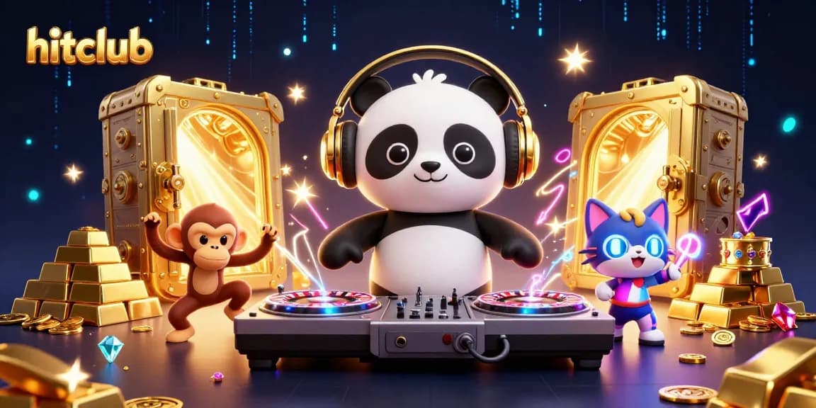 Experience thrilling entertainment at hitclub with vibrant characters and dazzling casino elements.