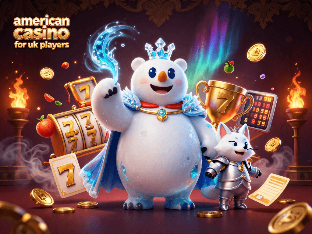 Experience exciting games at the american casino for uk players with vibrant characters and dynamic elements.