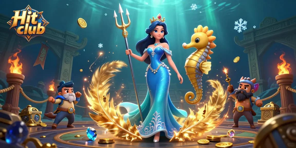 Engage in exciting gameplay at Hit club with a stunning underwater casino adventure.