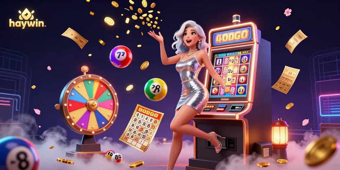 Experience the thrill of haywin with a celebratory jackpot scene reflecting vibrant casino energy.