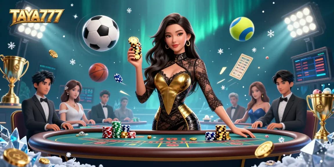 Experience exclusive gambling excitement with TAYA777's VIP baccarat scene.