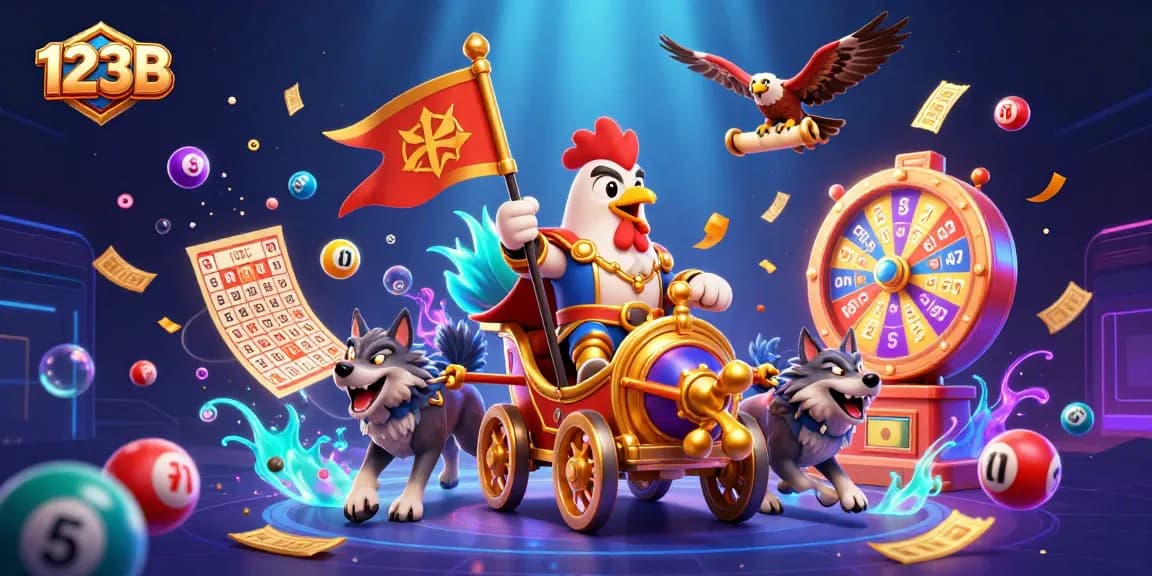 Experience thrilling gameplay with 123B as a rooster warlord commands a dynamic casino scene.