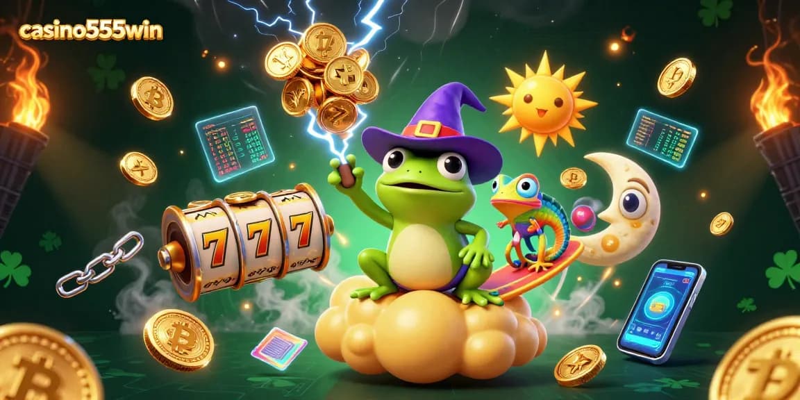 Experience the excitement with casino555win's captivating 3D visuals featuring lotteries and thrilling jackpots.