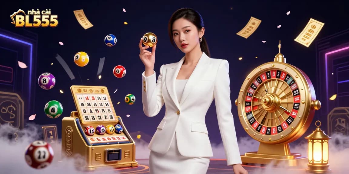 Experience excitement at nhà cái BL555 with vibrant game elements and captivating casino visuals.