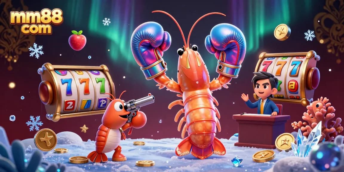 Engage with thrilling gameplay at mm88 com, featuring vibrant 3D characters and dynamic slot elements.