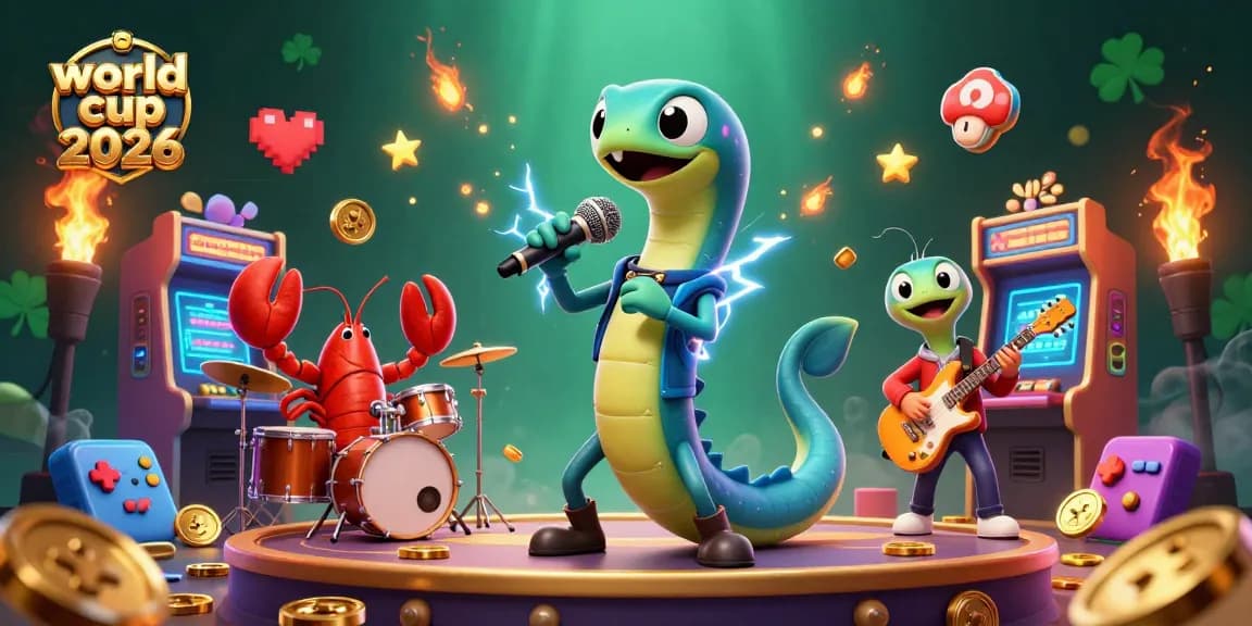 Engage with thrilling moments at the world cup 2026 in a vibrant underwater casino scene.