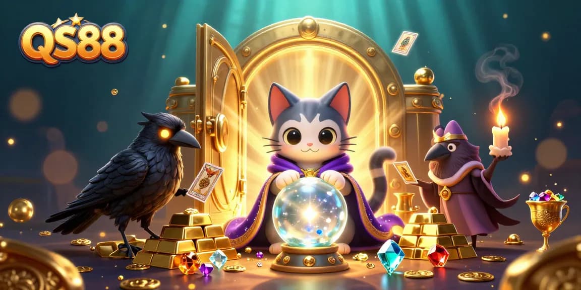 Engage with QS88's thrilling gaming experience featuring enchanting characters and shimmering treasures.