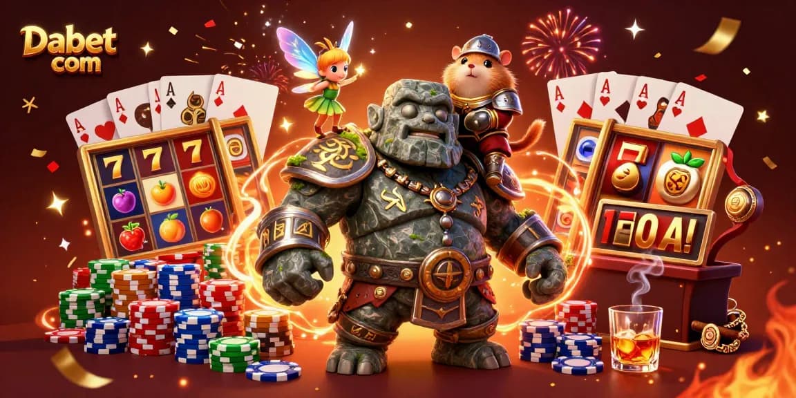 Experience epic wins at Dabet com with a vibrant collection of slot machine treasures.