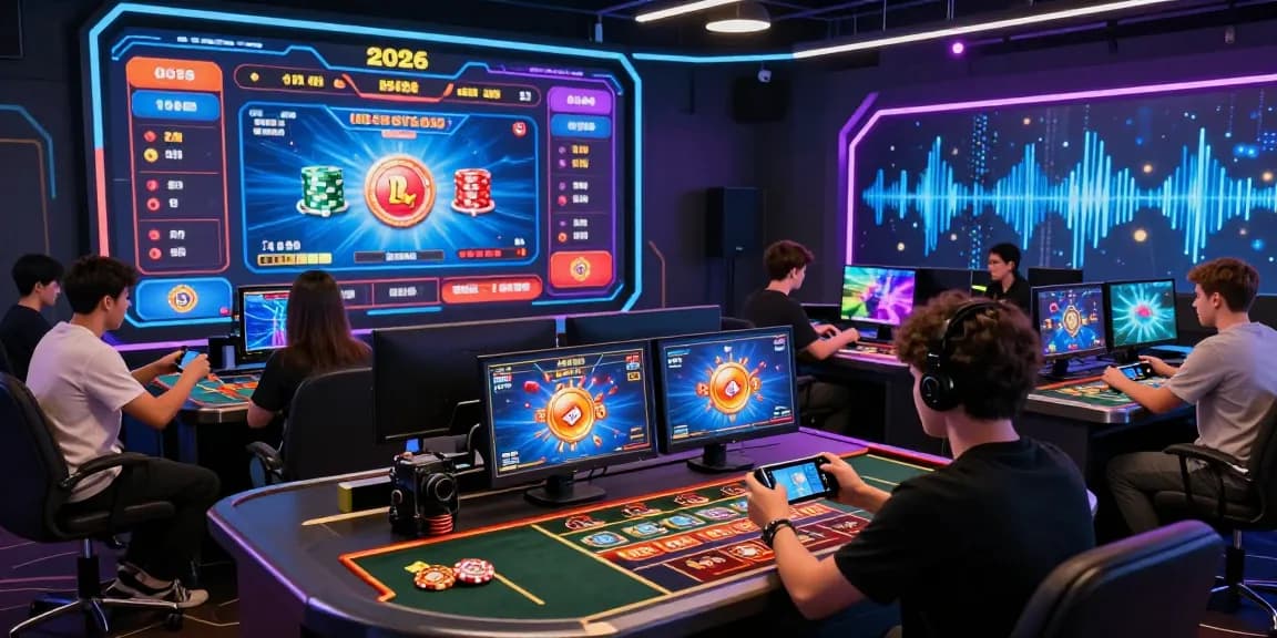 HELLO88 online gaming enthusiasts enjoying diverse casino games in a vibrant digital environment.