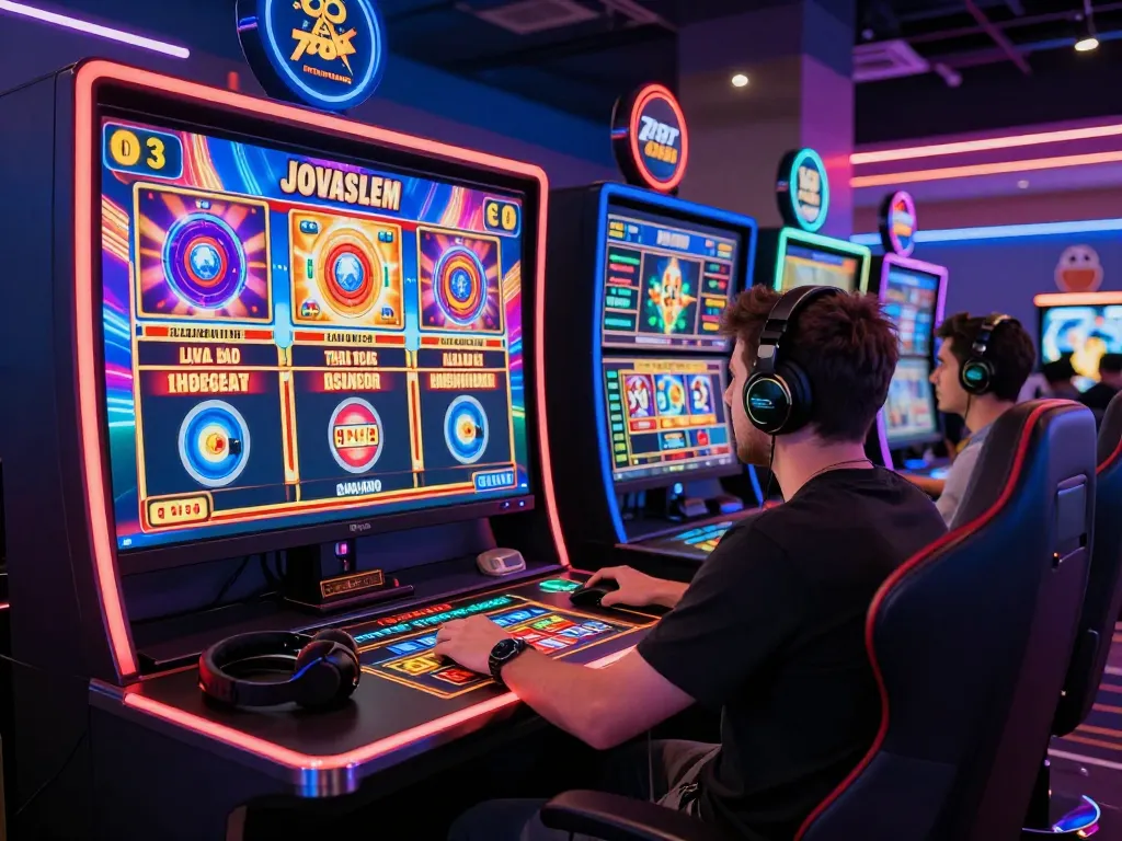 Player enjoying an exciting gaming experience while tải game 789club on a vibrant online casino platform.