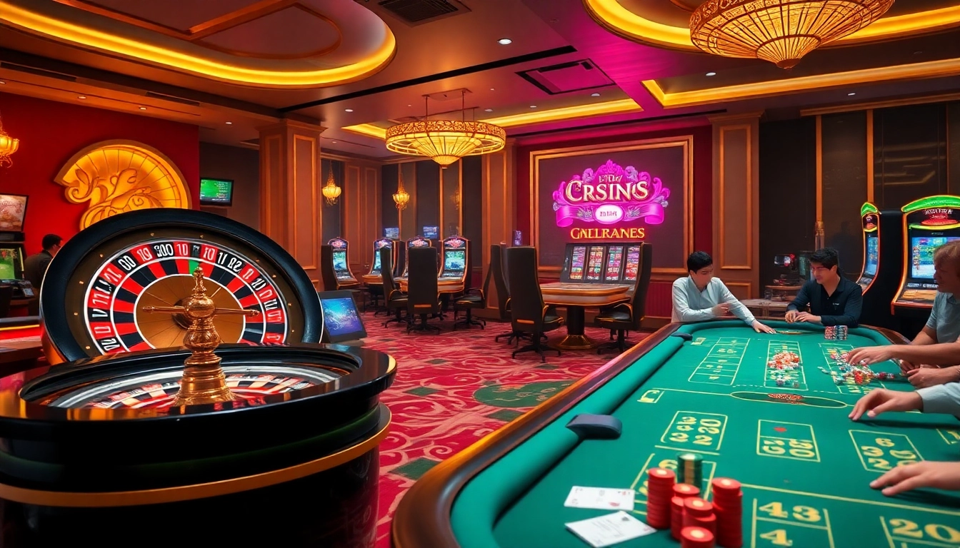 Players engaging in thrilling games at https://we88top.io/, showcasing a luxurious online casino experience.