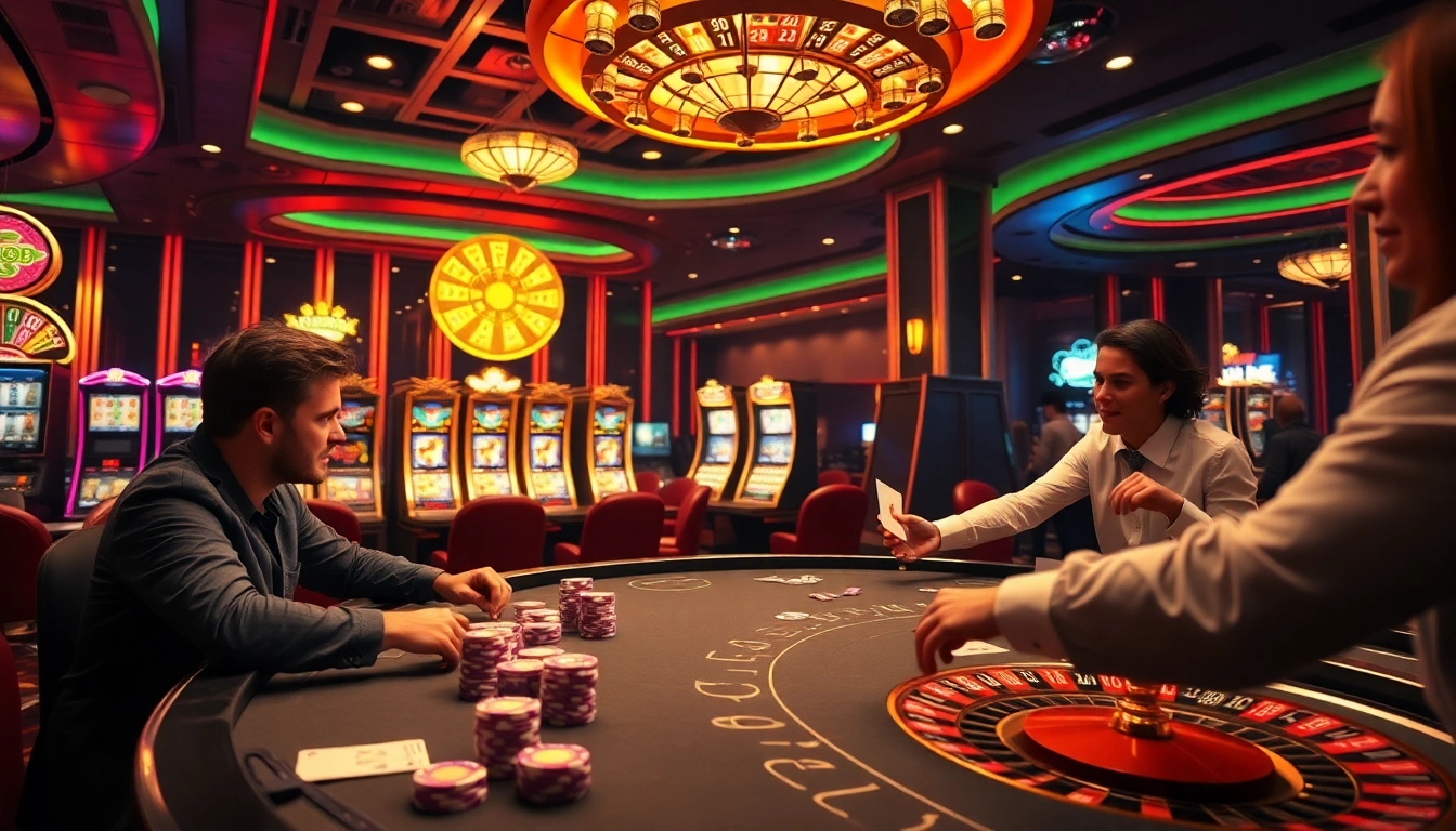 Exciting casino gaming atmosphere featuring 888P COM elements with vibrant poker action.