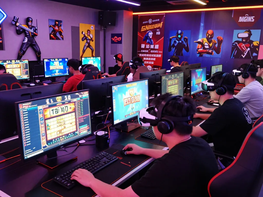 Max84 online gaming arena with players engaged in Tài Xỉu and esports competitions.