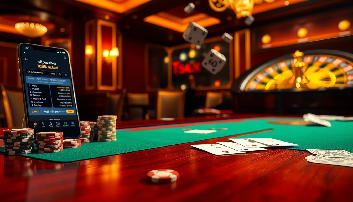 Placing winning bets at a blackjack table with https://tg88.actor/ displaying live odds on a mobile device