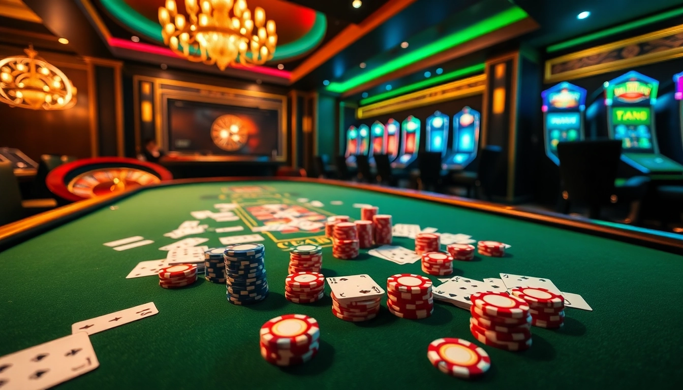 Experience the thrill of gambling at https://789win1.black/ with vibrant poker tables and roulette wheels.