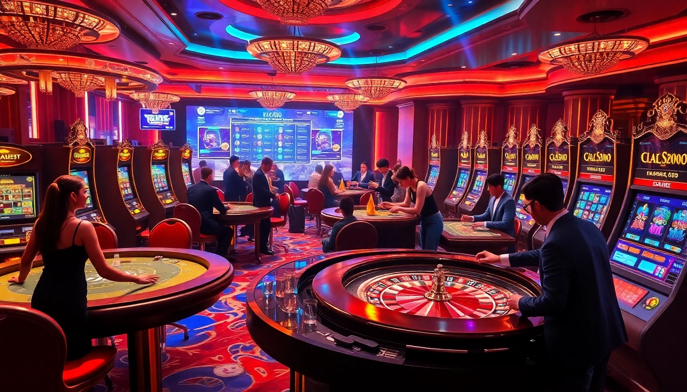 Experience luxury gaming at 123GA NET with vibrant casino tables and thrilling action.