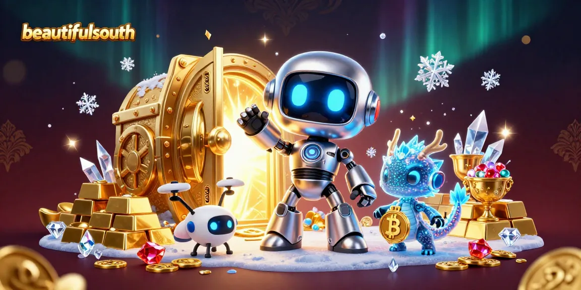 Experience beautifulsouth's thrilling slot games with vibrant casino elements and exciting visual detail.