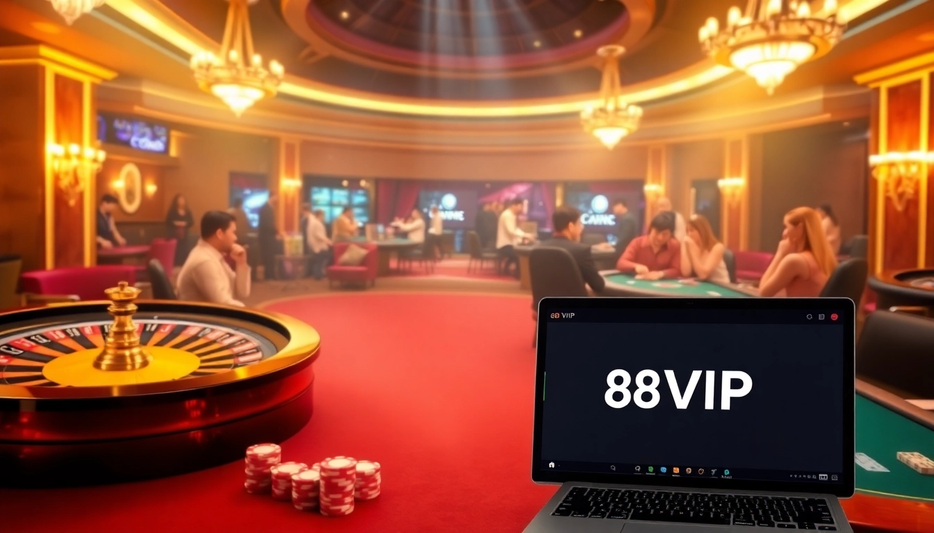 Experience the thrill of 68VIP with vibrant casino gameplay and luxurious ambiance.