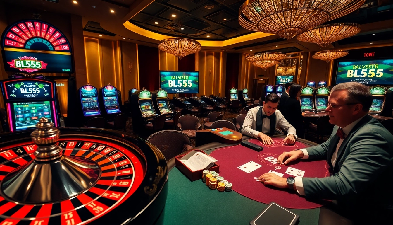 Hành động sòng bạc thú vị với roulette và poker nổi bật trải nghiệm chơi game hấp dẫn của BL555.