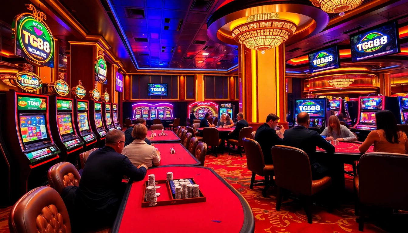 Experience the thrill of gambling at https://tg88.cafe/ with vibrant casino games and engaging players.
