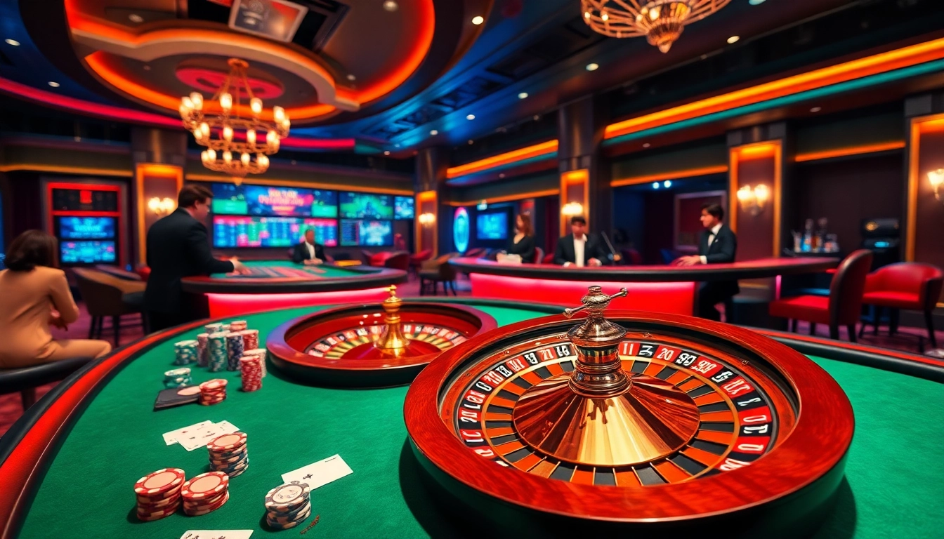 Experience the thrill of live gaming at https://ok8386.autos/ with a stunning roulette wheel and dealer interaction.