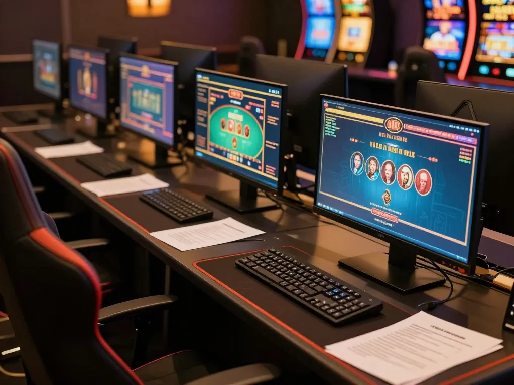 SX88 link showing exciting online casino gameplay on multiple screens with strategic setup.