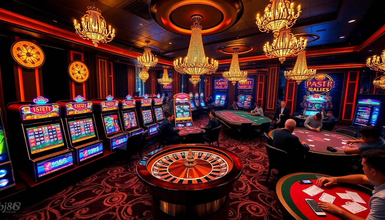 Experience the thrill of winning at bj88 with vibrant casino games and lively players.