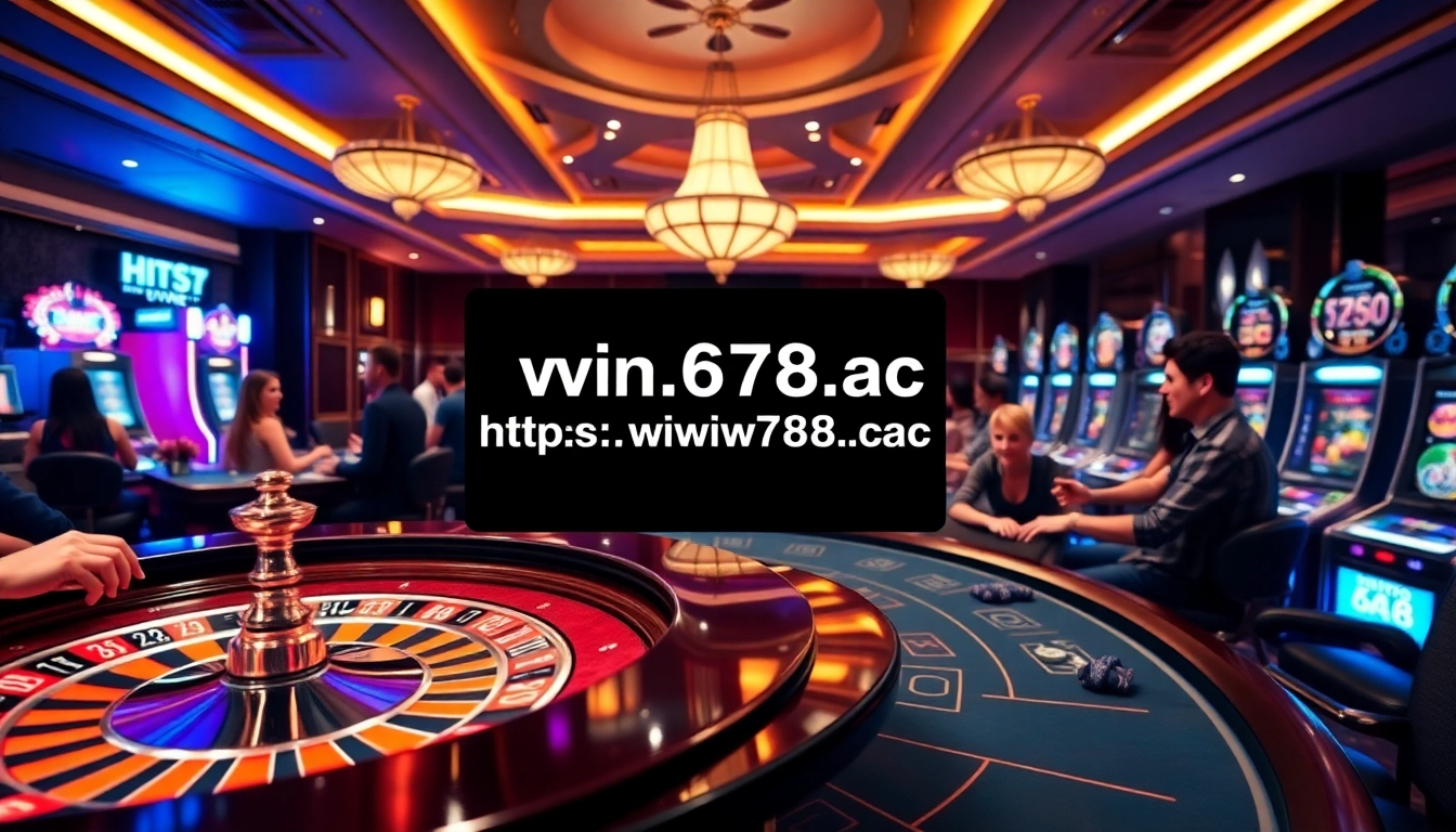 Experience excitement at Win678 with online gambling adventures, including casino tables and thrilling games.