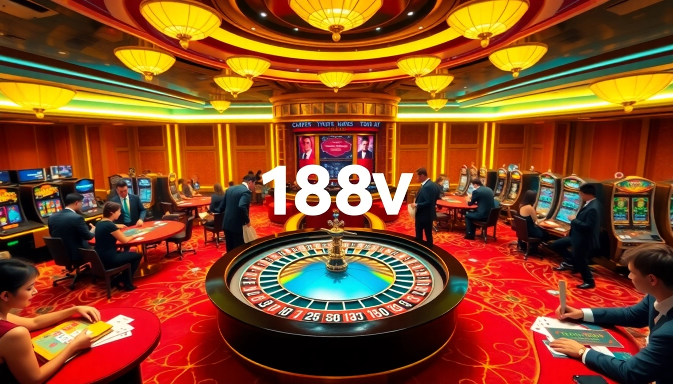 Experience the excitement of placing bets at https://188v.today/ with vibrant casino games and lively players.