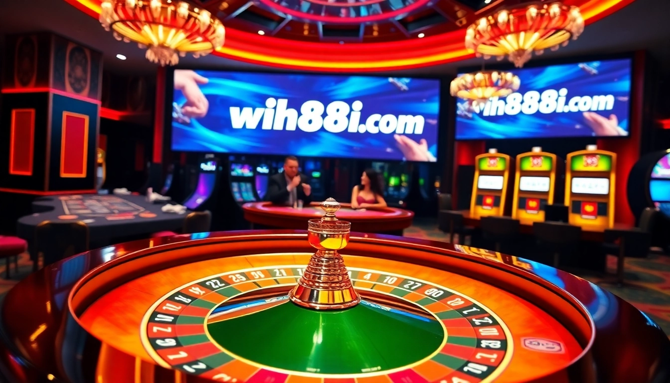 Experience ultimate thrill at win88li.com with vibrant casino gameplay, roulette and poker action.