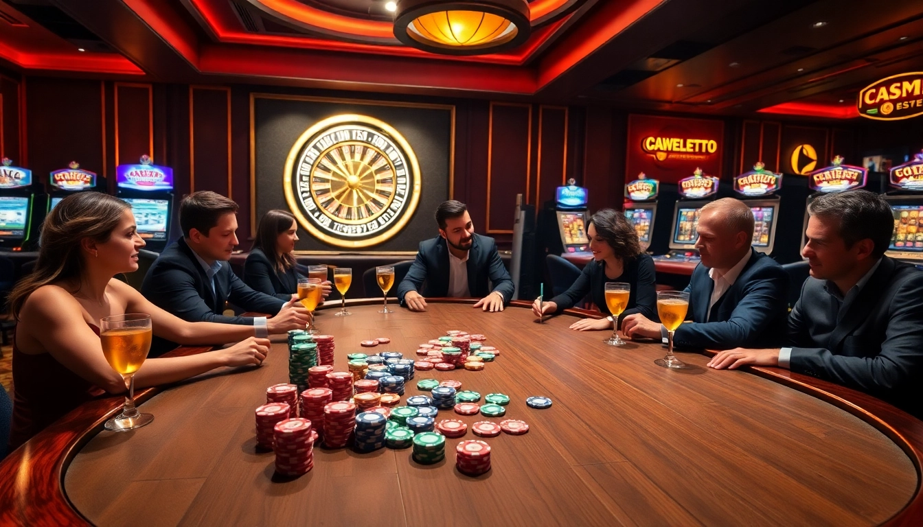 Players enjoying a thrilling game at the casino table inspired by https://bl555.uk.com/.