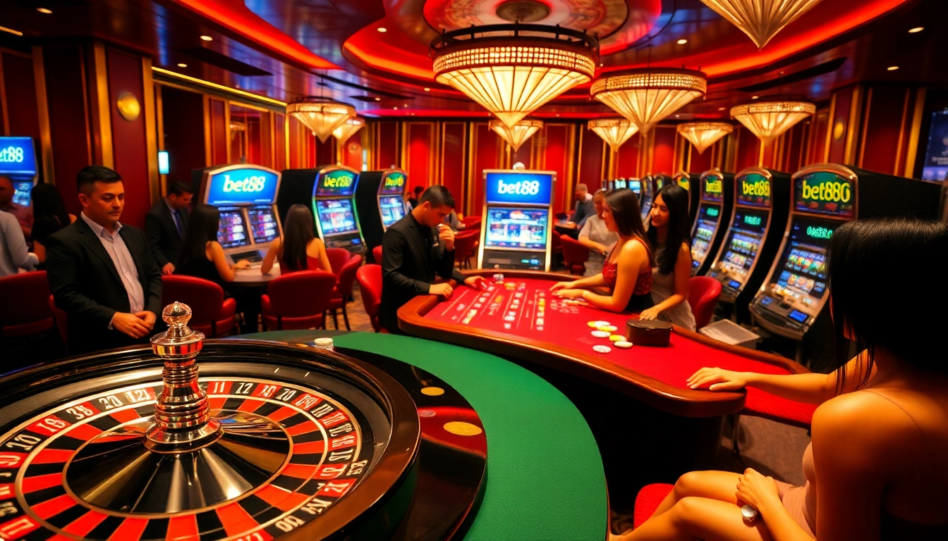 Experience the excitement of bet88 com with vibrant casino games and thrilling player interactions.