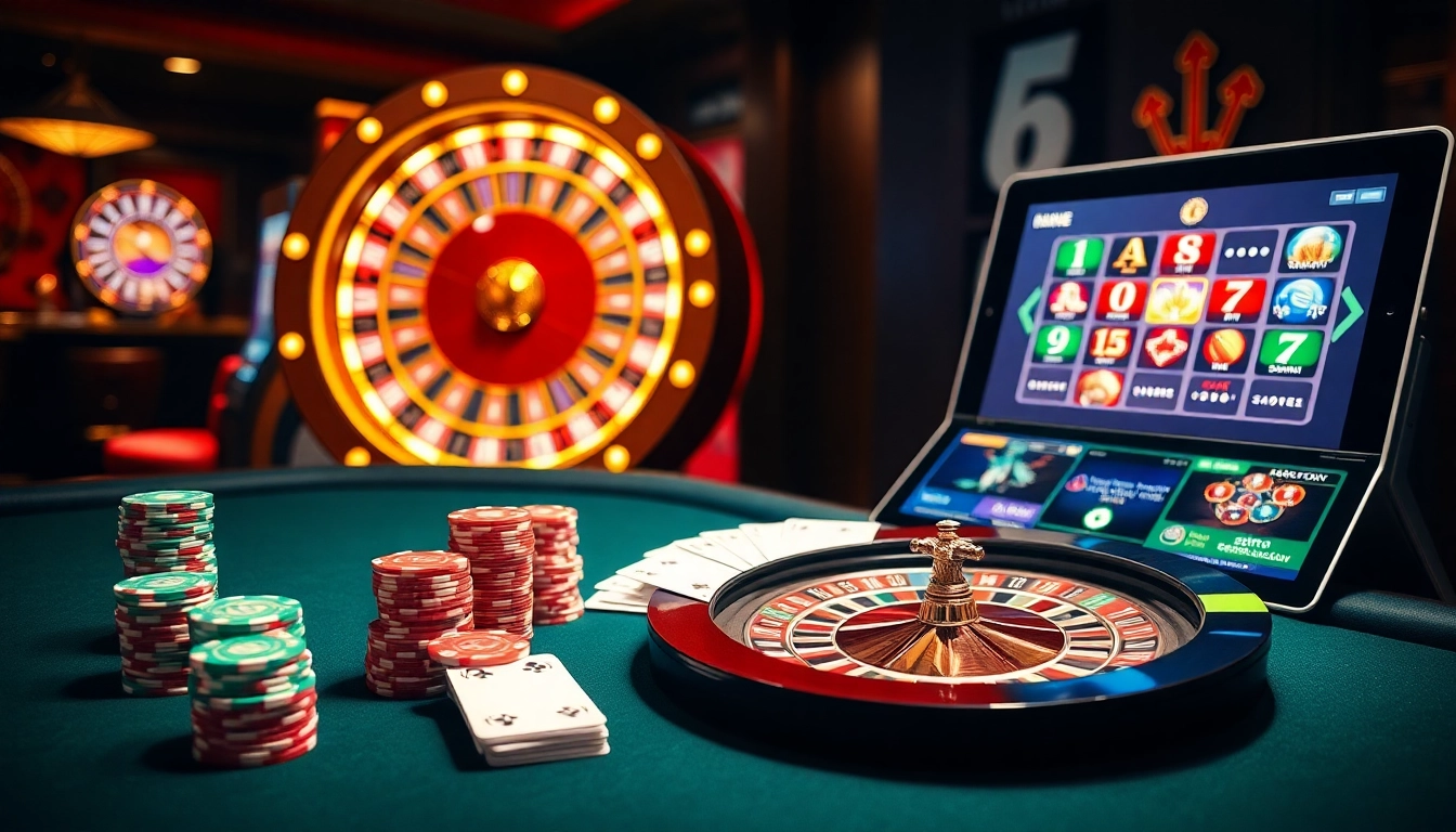 Experience the thrill of winning at 6FF with vibrant casino tables and exciting gameplay.
