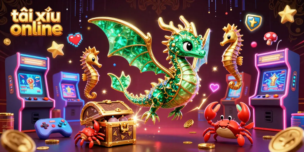 Experience the thrill of tài xỉu online with vibrant gaming elements and majestic sea creatures.
