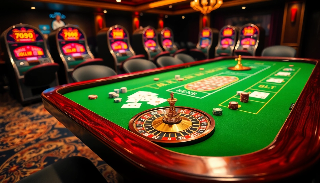 Experience the thrill of Go99 as players engage with exciting casino games in a vibrant gambling scene.